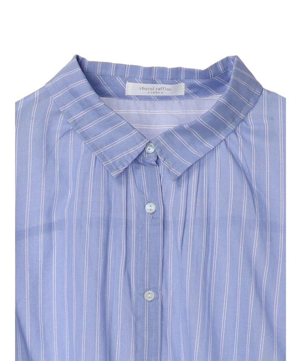 Green Parks インド綿 ボイルゆったりシャツ 