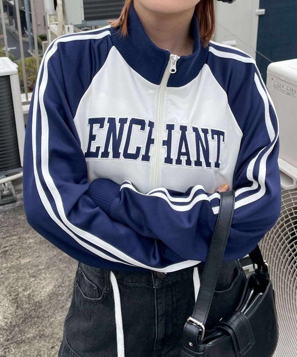 WEGO グラフィックショートトラックジャケット 