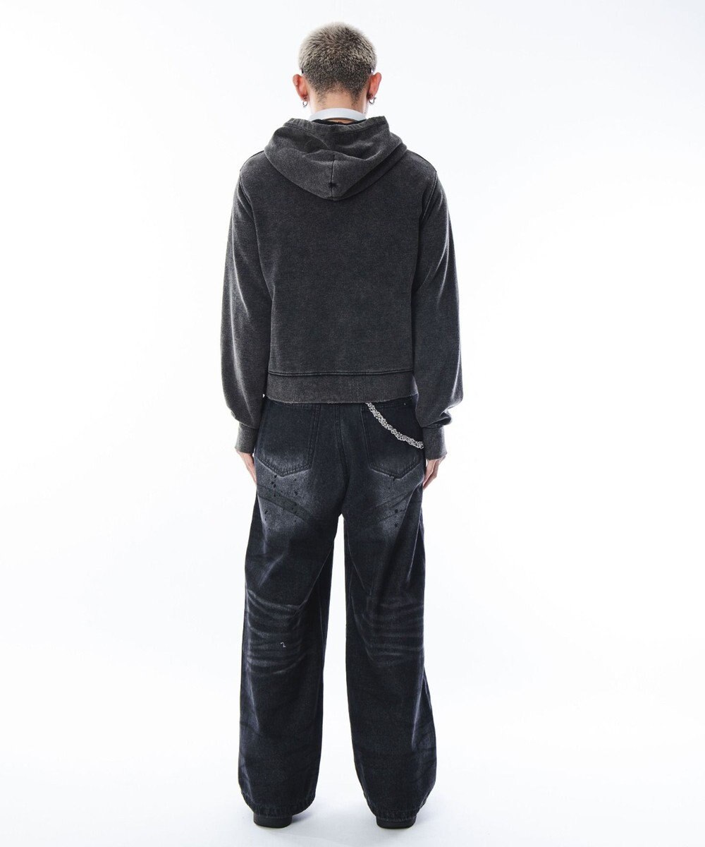 WEGO 【ユニセックス着用ITEM】コンパクトフィットロゴプルパーカー 