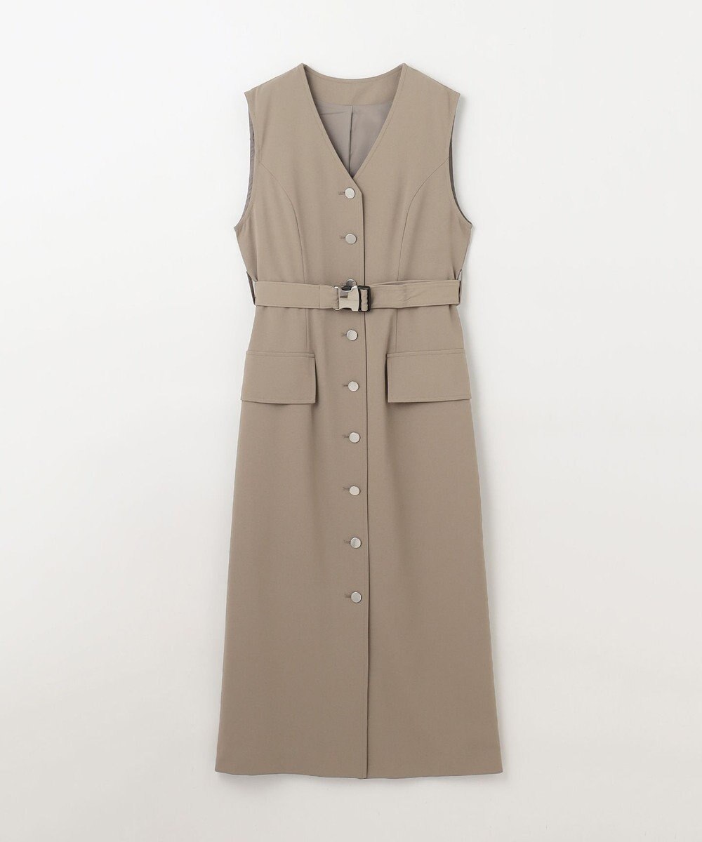 GRACE CONTINENTAL ベルト付ジャンパースカート 