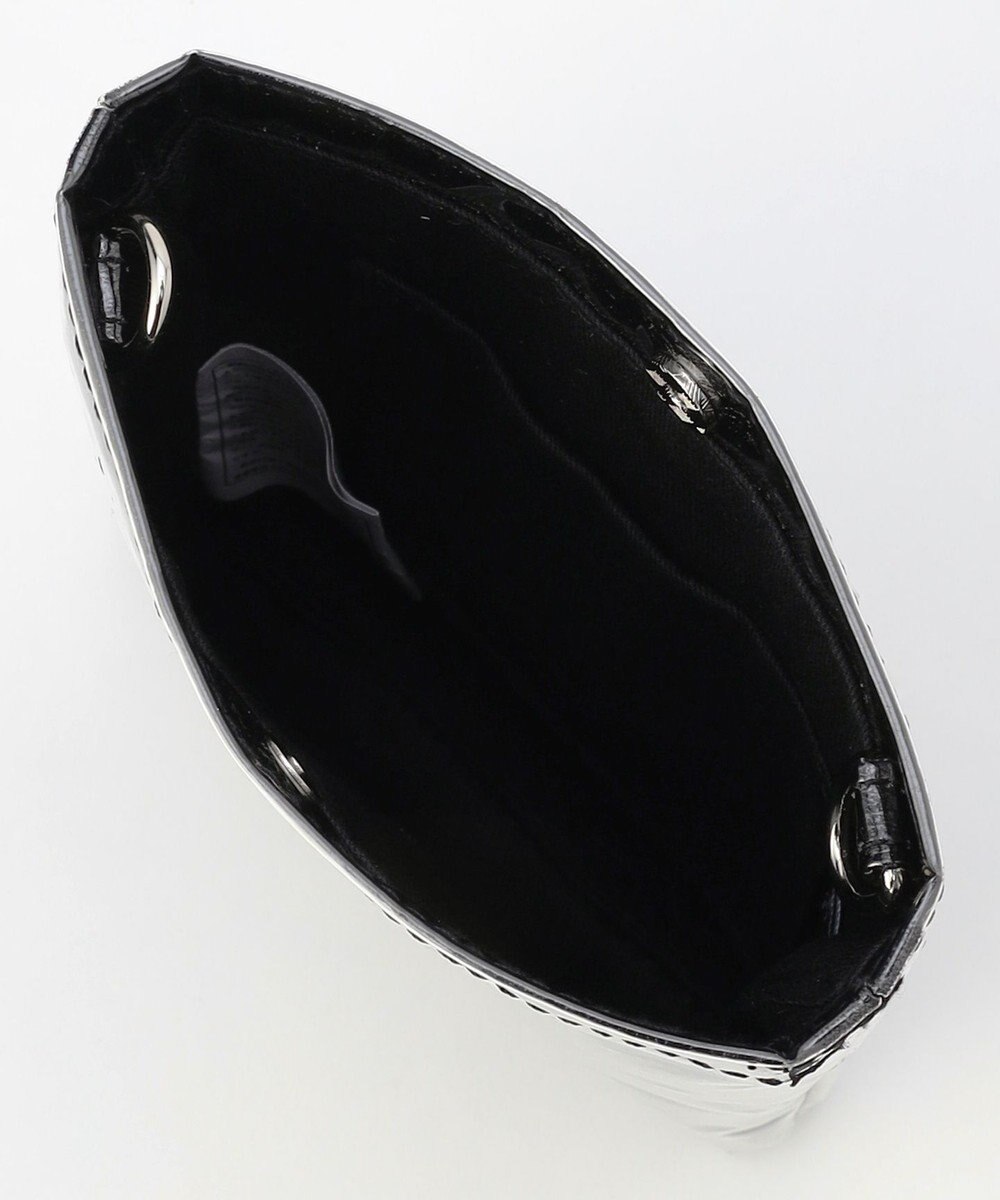 Y'SACCS PVCメタリックショルダーバッグ 