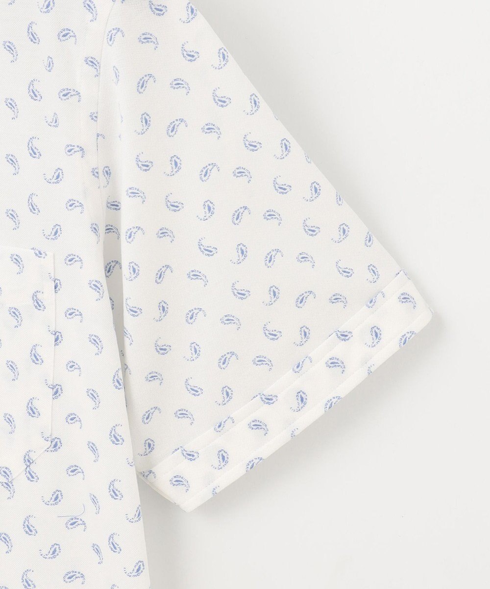 JOSEPH ABBOUD 【イージーケア】 ジャージーペイズリープリントシャツ 