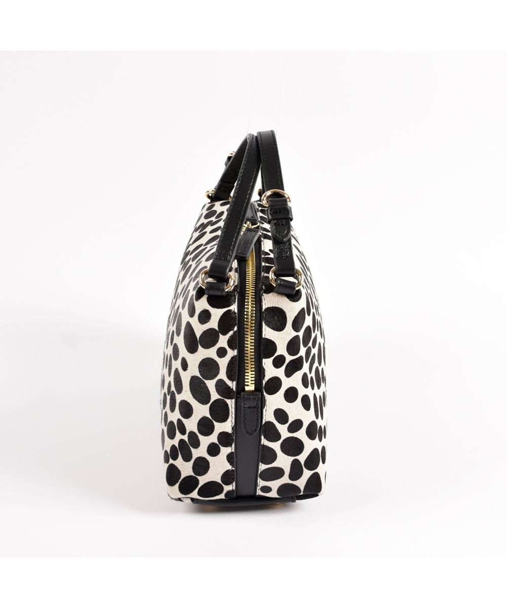 LA BAGAGERIE カウヘアーミニバッグ 