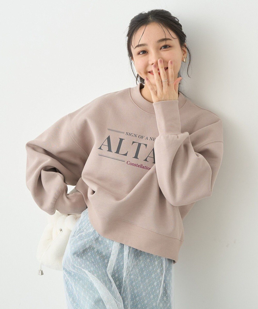 earth music&ecology アソートロゴショートスウェット 