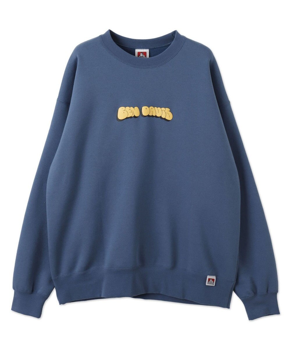 WEGO 【ユニセックス着用ITEM/MLサイズ展開/裏起毛】別注BENDAVISプランプロゴプルオーバー 