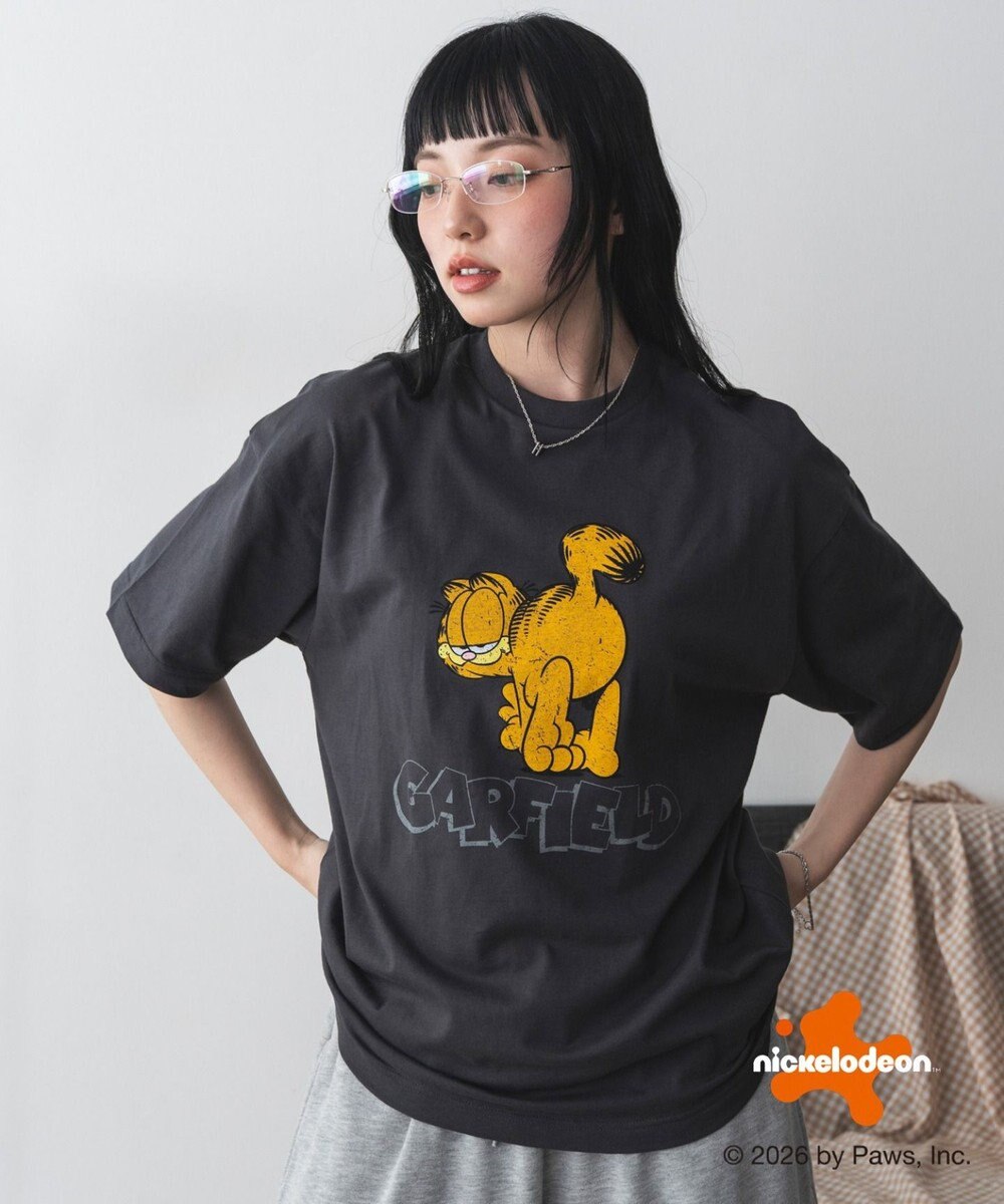WEGO 【ユニセックス着用ITEM】GARFIELDグラフィックT（SS） 