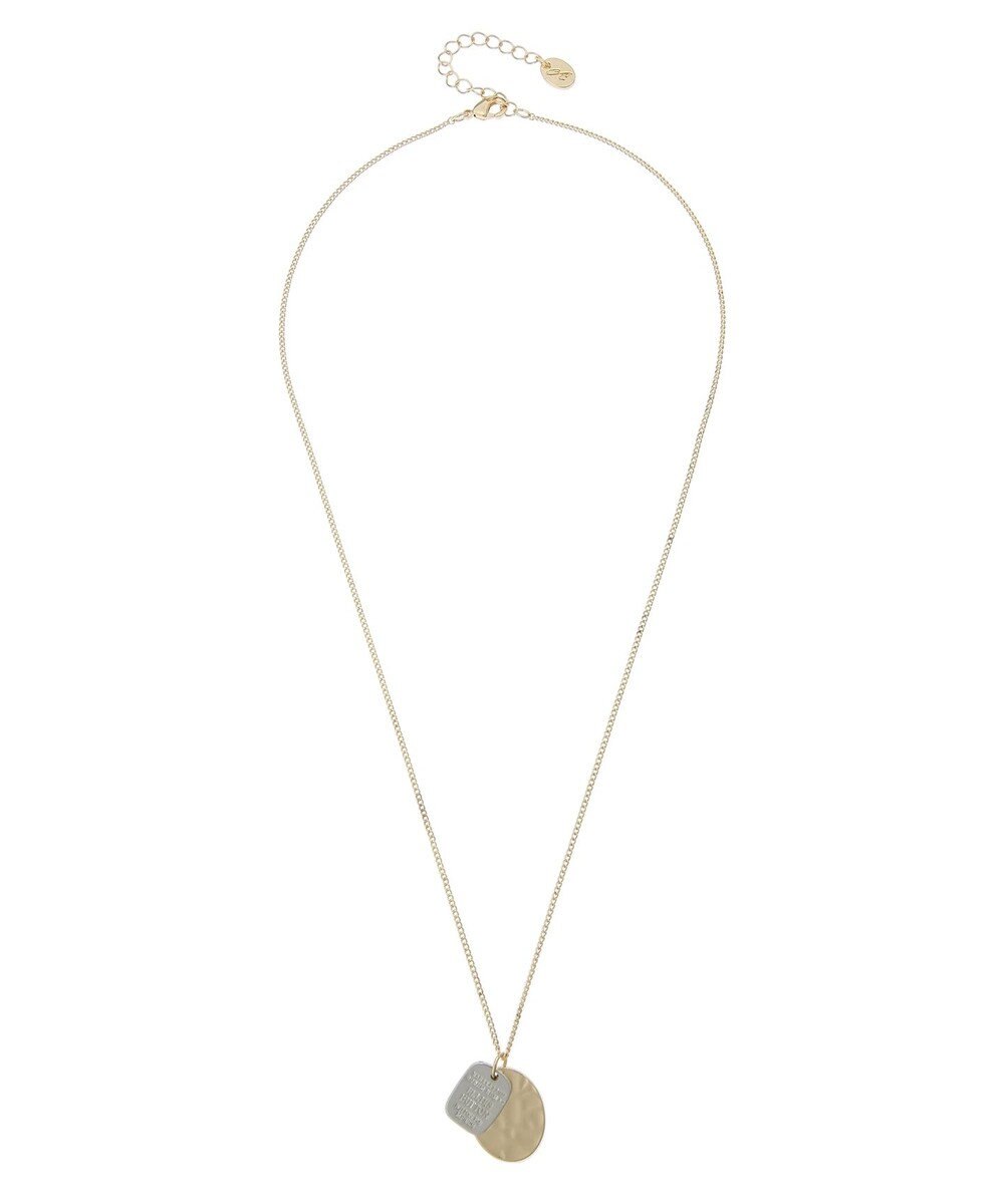 AMERICAN HOLIC メッセージコンビメタルネックレス 