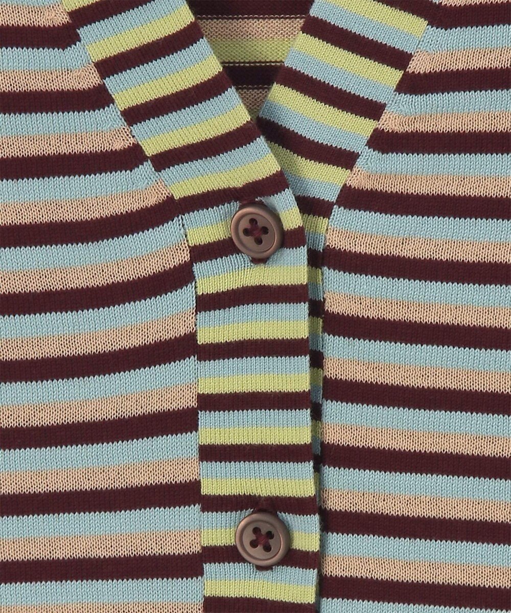 Paul Smith 【洗える】マルチボーダー ニット カーディガン 