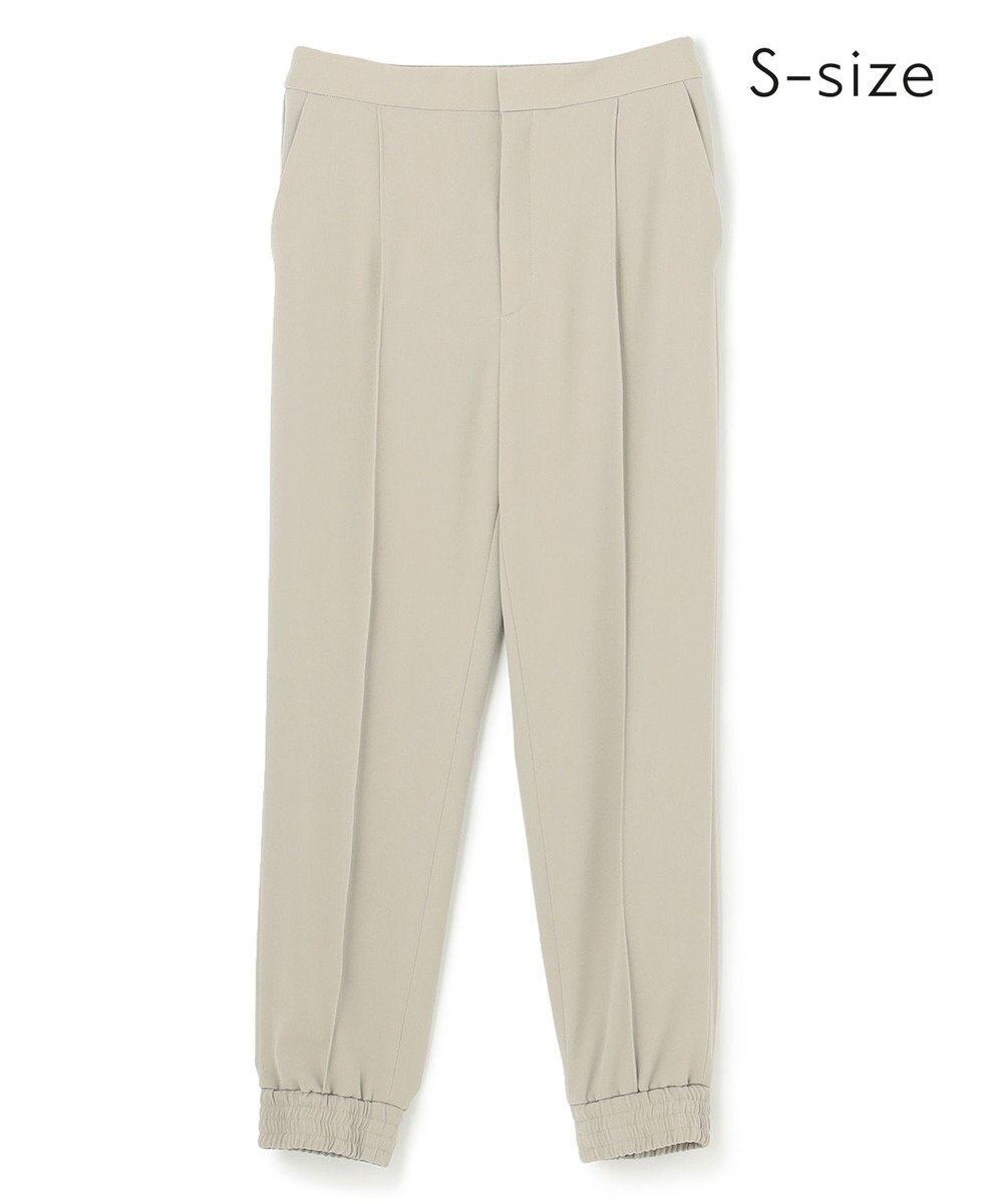 BEIGE， 【洗える・S-size】SENTIER / バックサテンジョグパンツ 