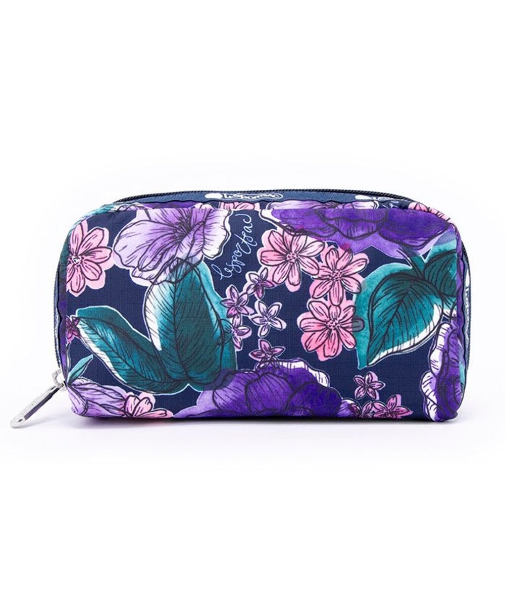 LeSportsac RECTANGULAR COSMETIC/ペインテッドブルームスネイビー ペインテッドブルームスネイビー