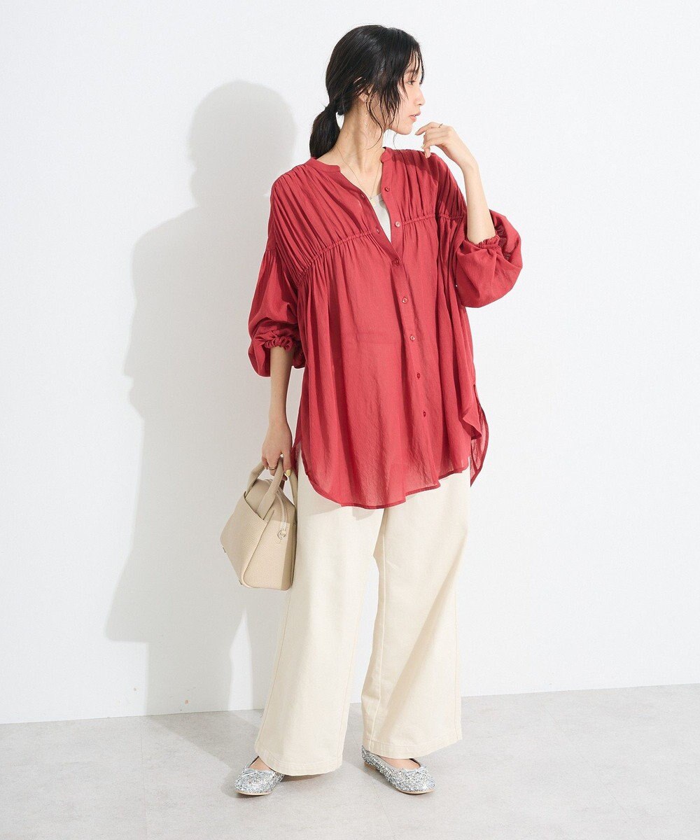 CRAFT STANDARD BOUTIQUE ヴィンテージボイルシャーリングチュニック 