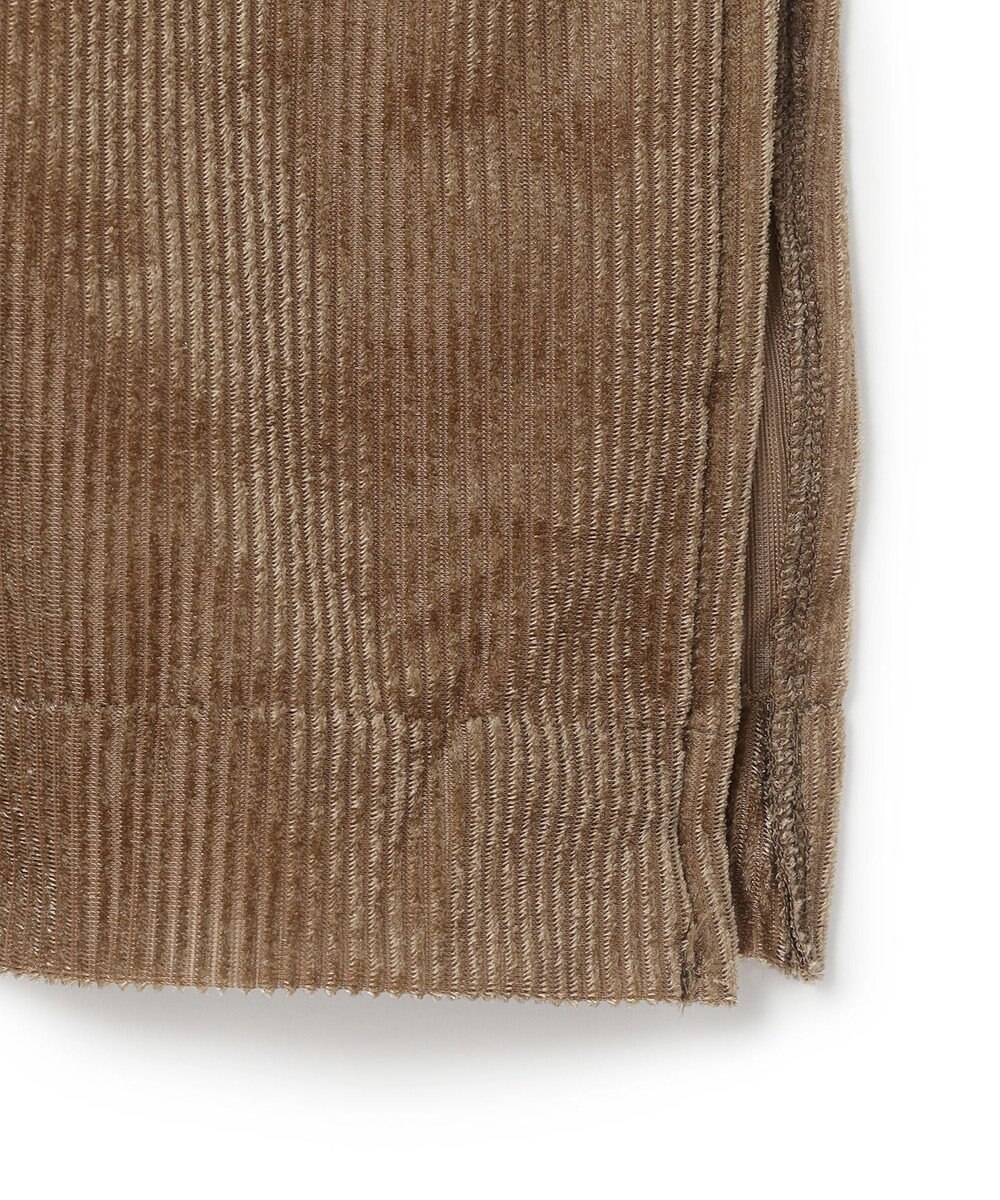 uncrave シアーベロアリブ シャツ 