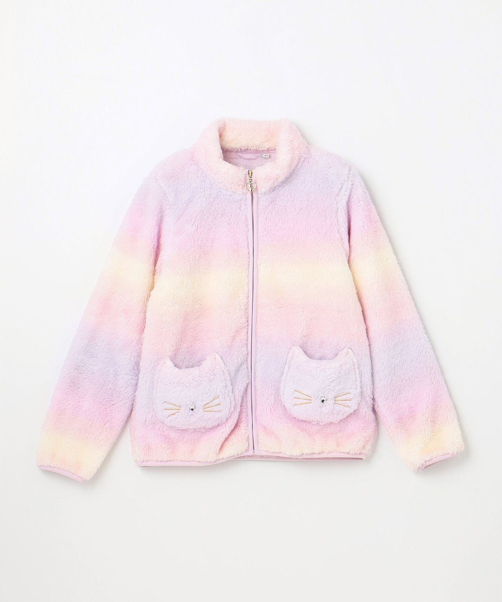 ANY KIDS ネコポケットボアブルゾン 