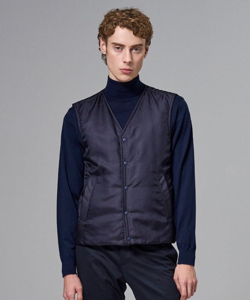 JOSEPH HOMME 【2WAY】パデットニットブロック　リバーシブルベスト 