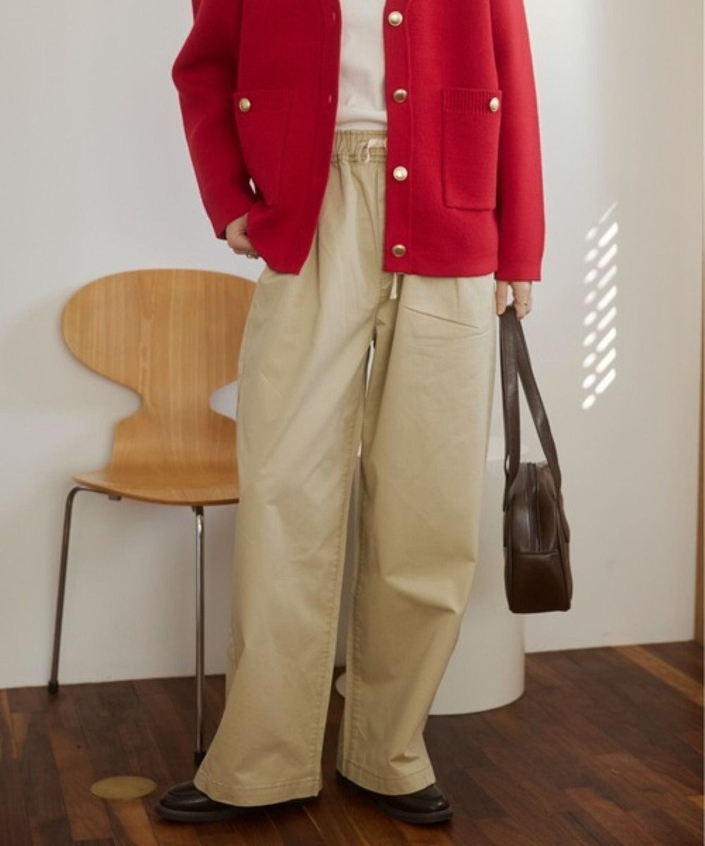 WEGO 【ANGIE VINTAGE】ツイルイージーパンツ 