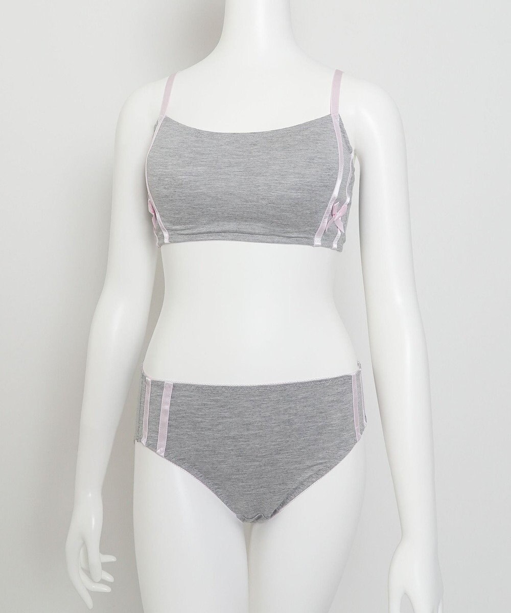 WEGO 【ブラトップ＆ショーツセット】Liliane　Ciel　サイドライン 