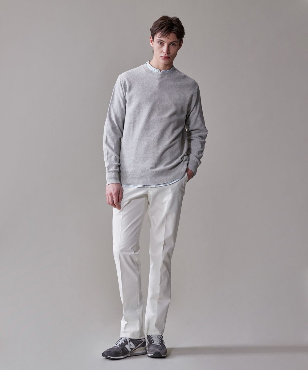 J.PRESS MEN ギマコットンクルーニット 