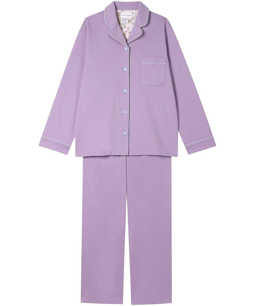 une nana cool 【綿100%】72/2 メガハイゲージパジャマ MADE WITH LIBERTY FABRIC 