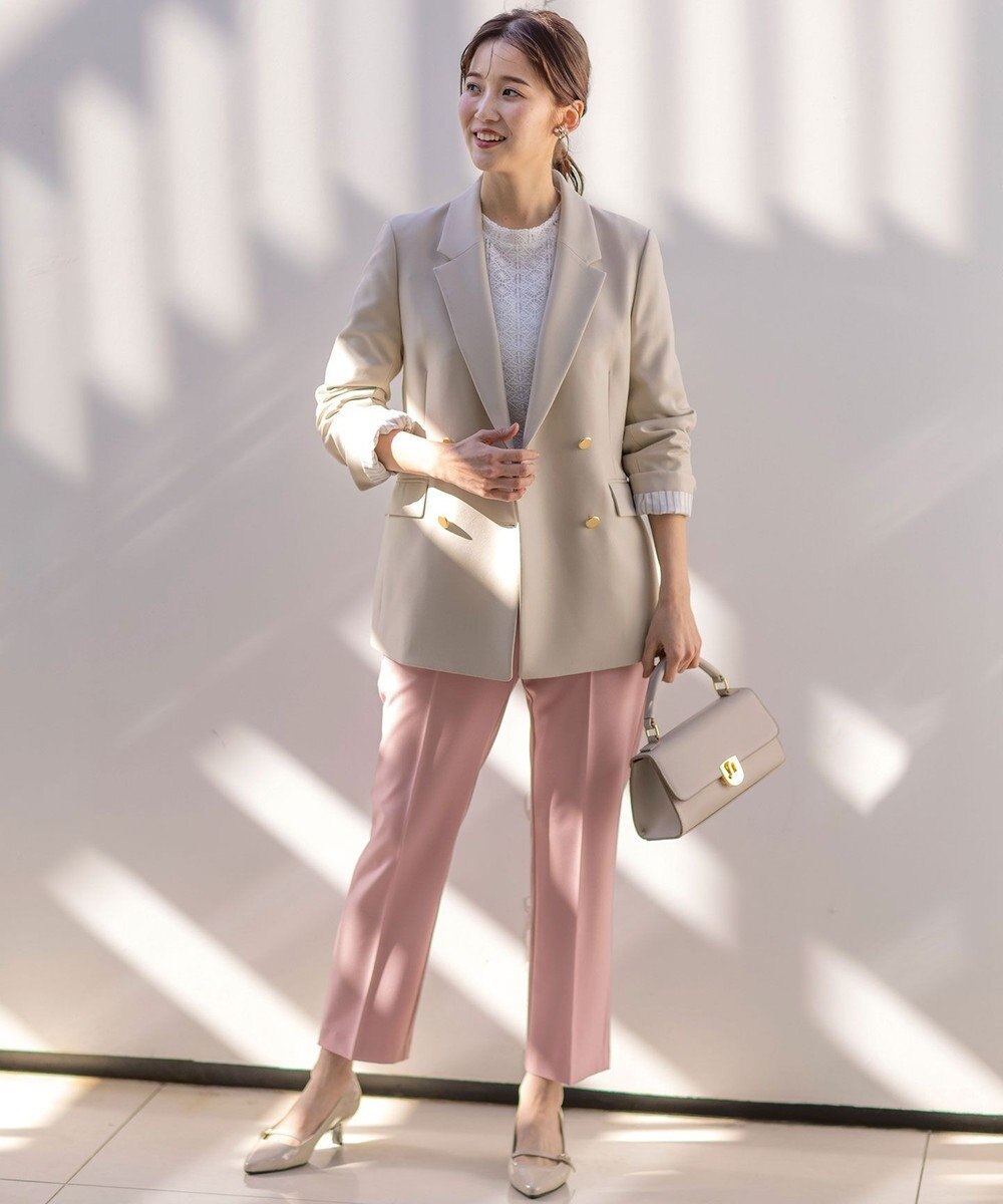 ANY SIS S 【洗える】ラッフルレース トップス 