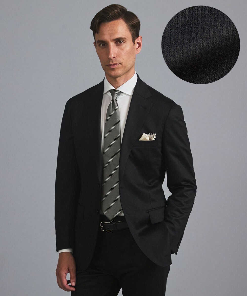 GOTAIRIKU 新柄/セットアップ対応【洗える/ストレッチ/シワになりにくい】ウォッシャブルジャージー セットアップジャケット_柄（25年モデル） 