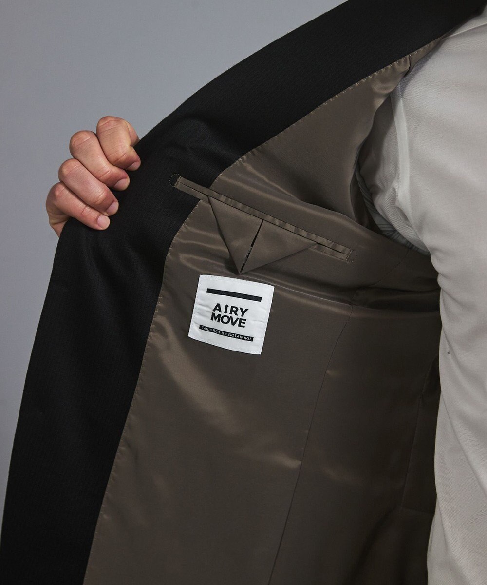 GOTAIRIKU 新柄/セットアップ対応【洗える/ストレッチ/シワになりにくい】ウォッシャブルジャージー セットアップジャケット_柄（25年モデル） 