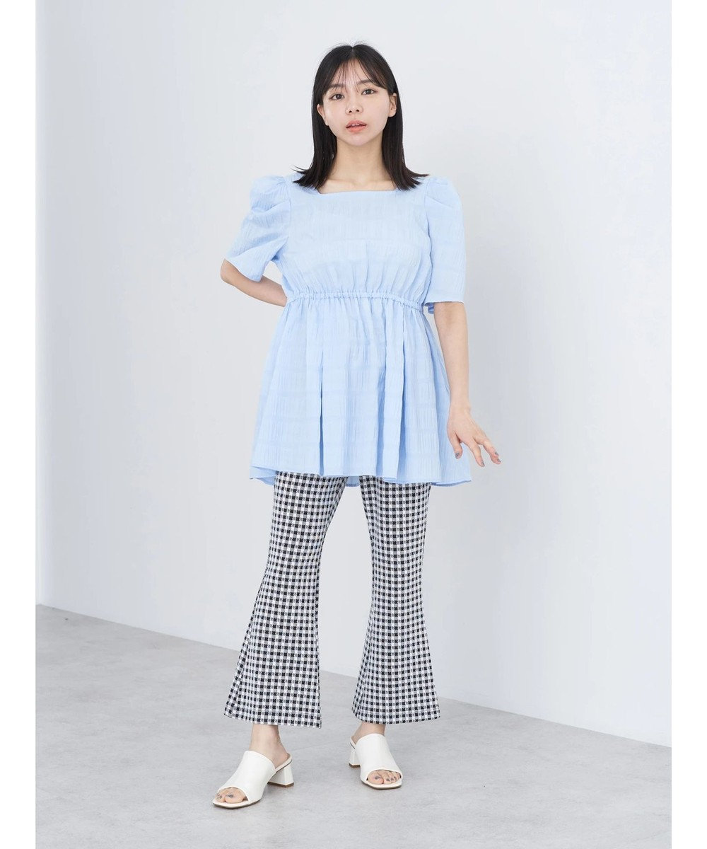 earth music&ecology スクエアネックチュニック 