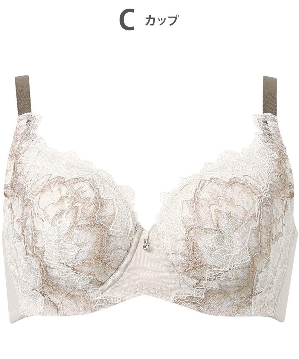 WACOAL ブラジャー 【ハグするブラ】 体温を感知してカラダになじむ 脇高設計 小さく見せる Hカップまで対応 大きいサイズ レディース フルカップ BXB318 /ワコール 