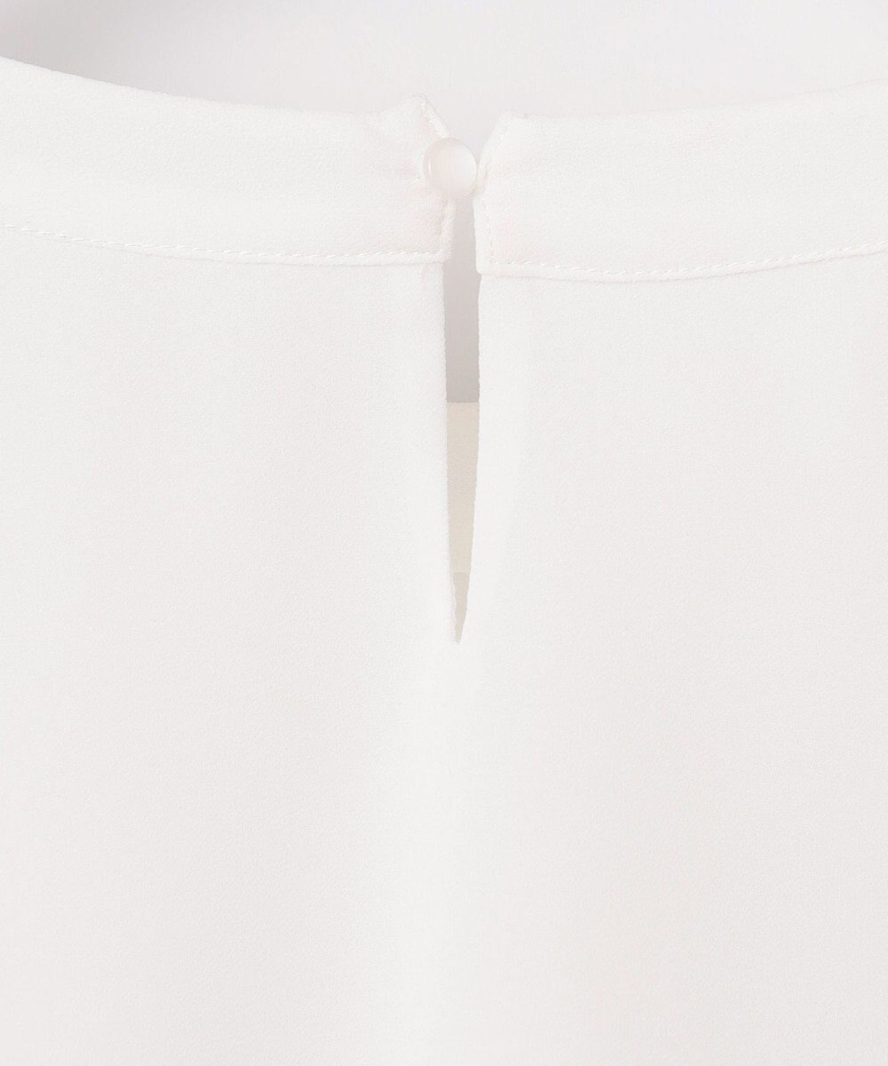 ANY SIS 【洗える】フロントプリーツシフォン ブラウス 