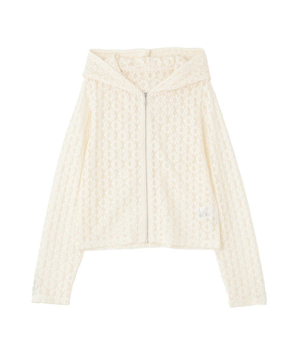 earth music&ecology レースパーカー 