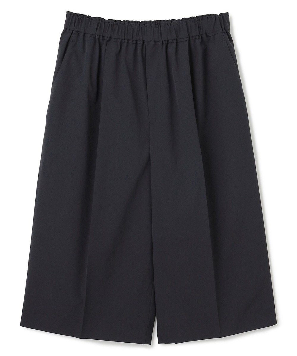 BEIGE， 【接触冷感/UVカット/洗える】YANN / ウエストゴムハーフタックパンツ 