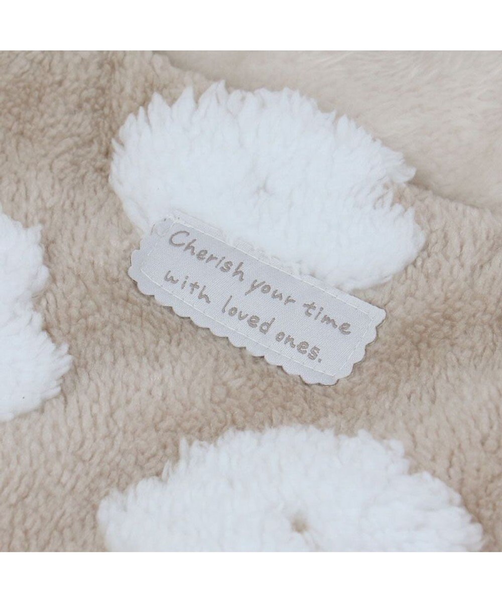 PET PARADISE ペットパラダイス ボア寝袋 丸型 《お花柄》S 径50cm  超小型犬 