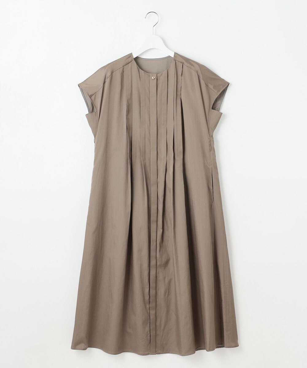 自由区 S 【洗える】シルキータック ワンピース 
