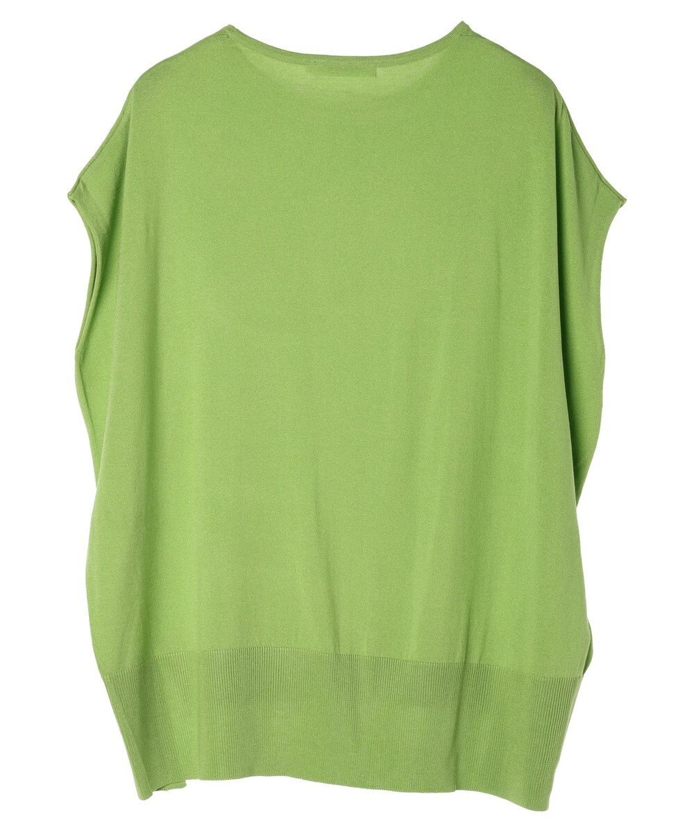 AMERICAN HOLIC 前振りニットフレンチスリーブプルオーバー 