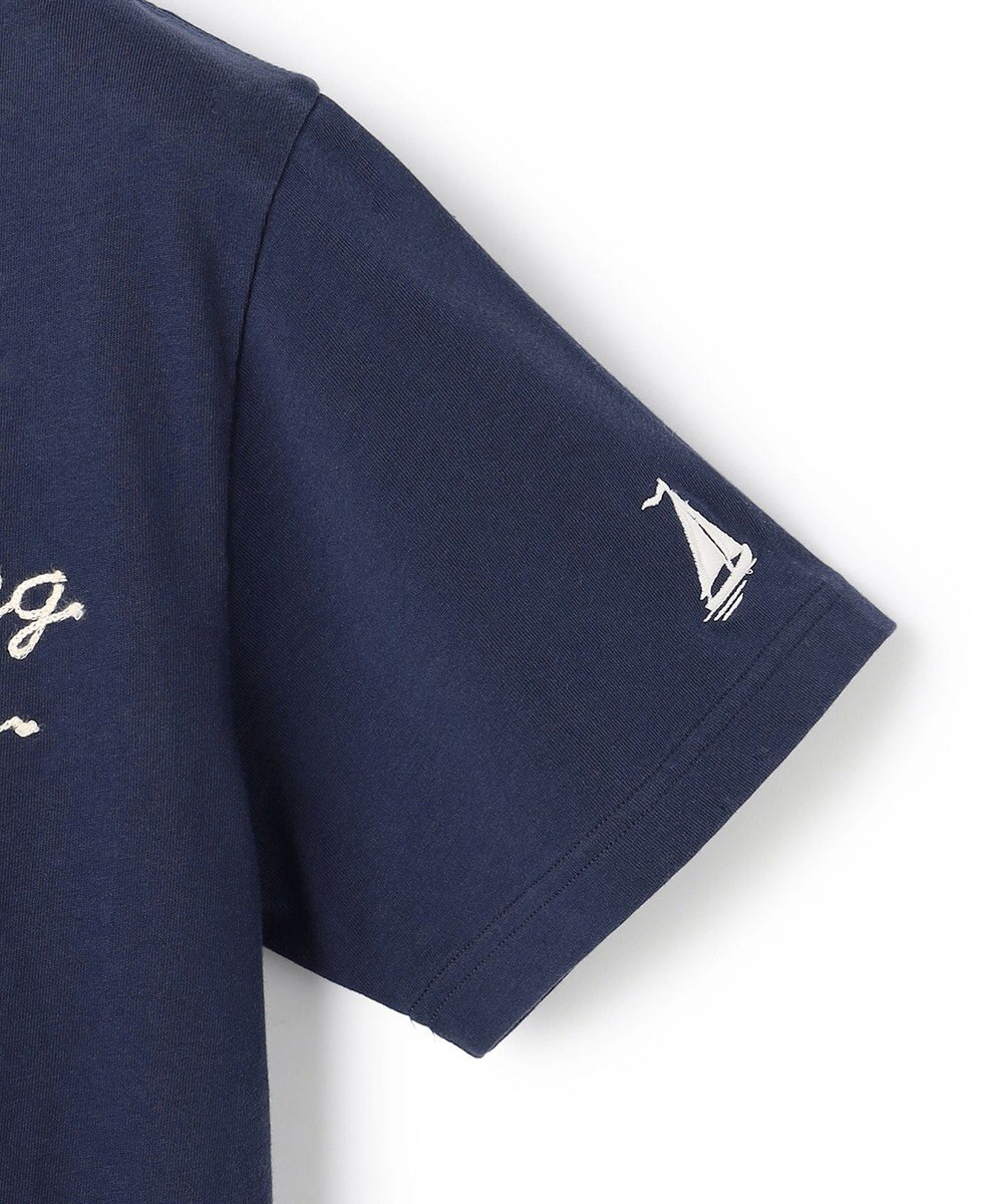 J.PRESS MEN 【NYUZELESS】エンブロイダリー モチーフTシャツ 