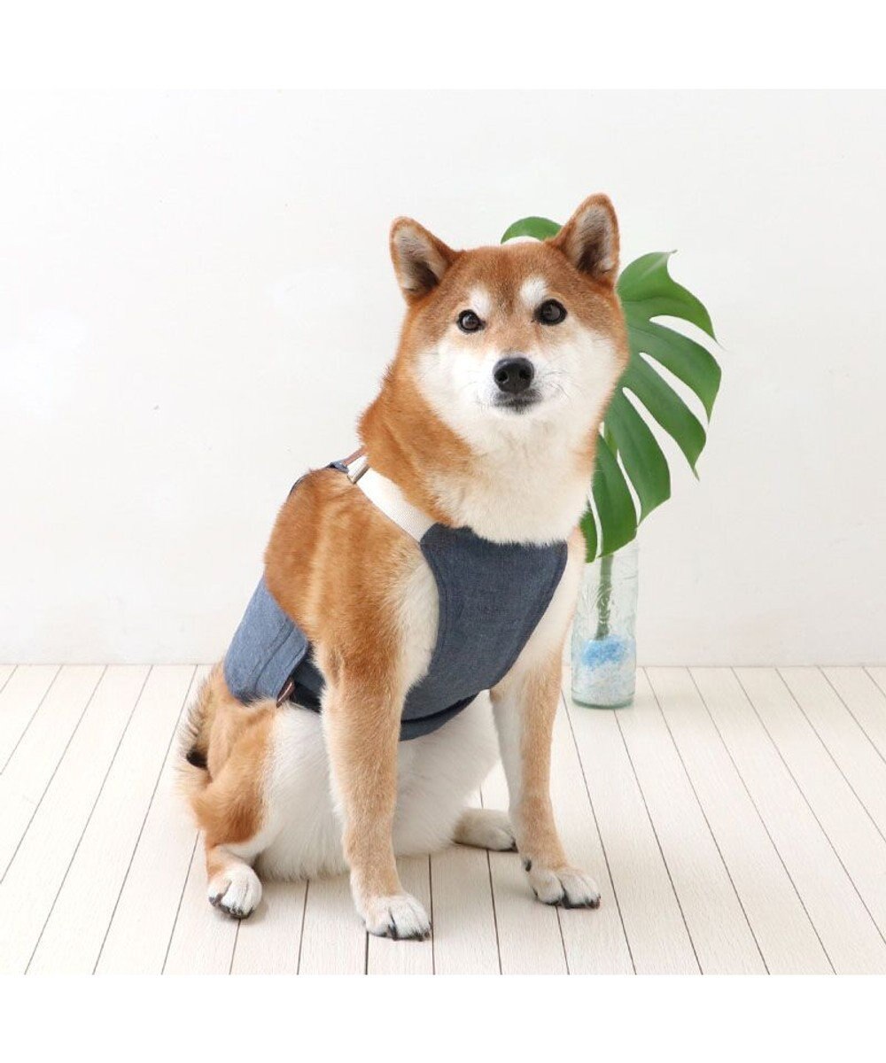 PET PARADISE ペットパラダイス ポケットクール ベスト 《オーバーオール風》 中型犬 大型犬 