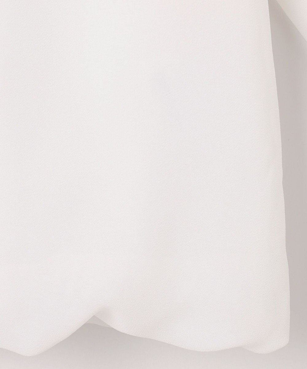 ANY SIS 【洗える】フロントプリーツシフォン ブラウス 