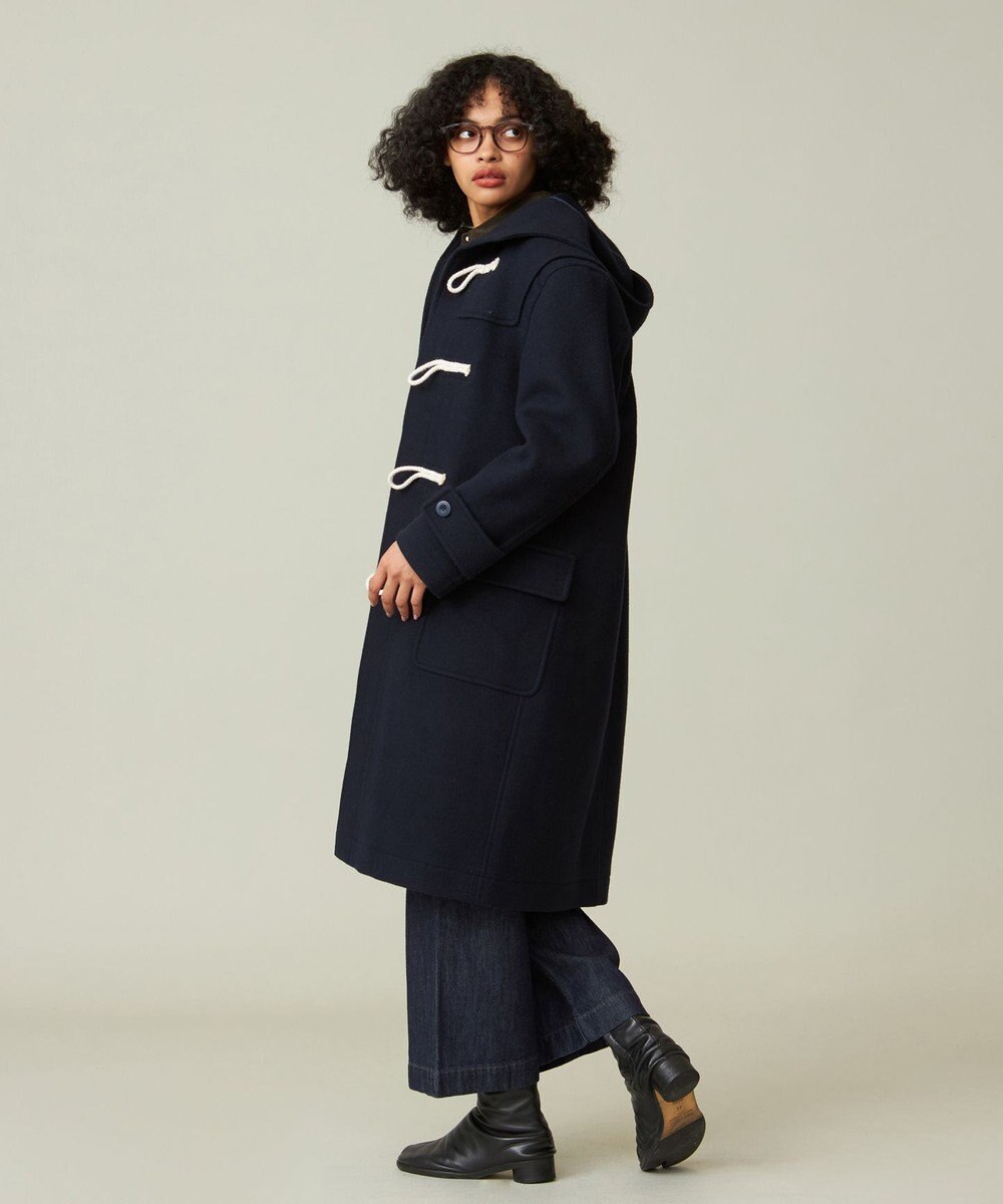 J.PRESS YORK STREET 【UNISEX】メルトンダッフルコート 