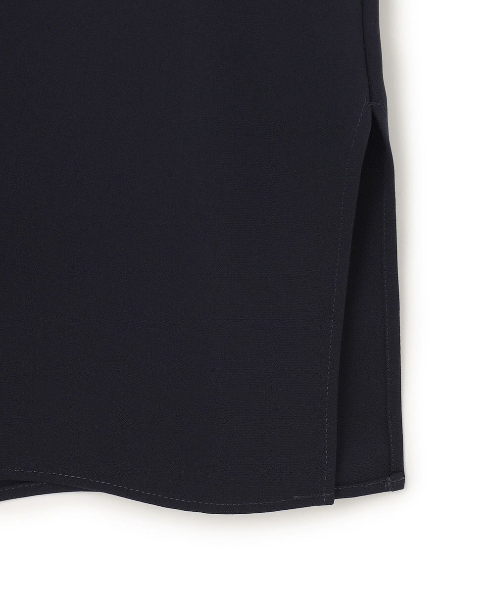 BEIGE， 【洗える】JASMINE / スタンドカラージップブラウス 