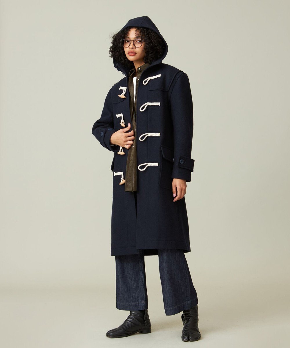 J.PRESS YORK STREET 【UNISEX】メルトンダッフルコート 