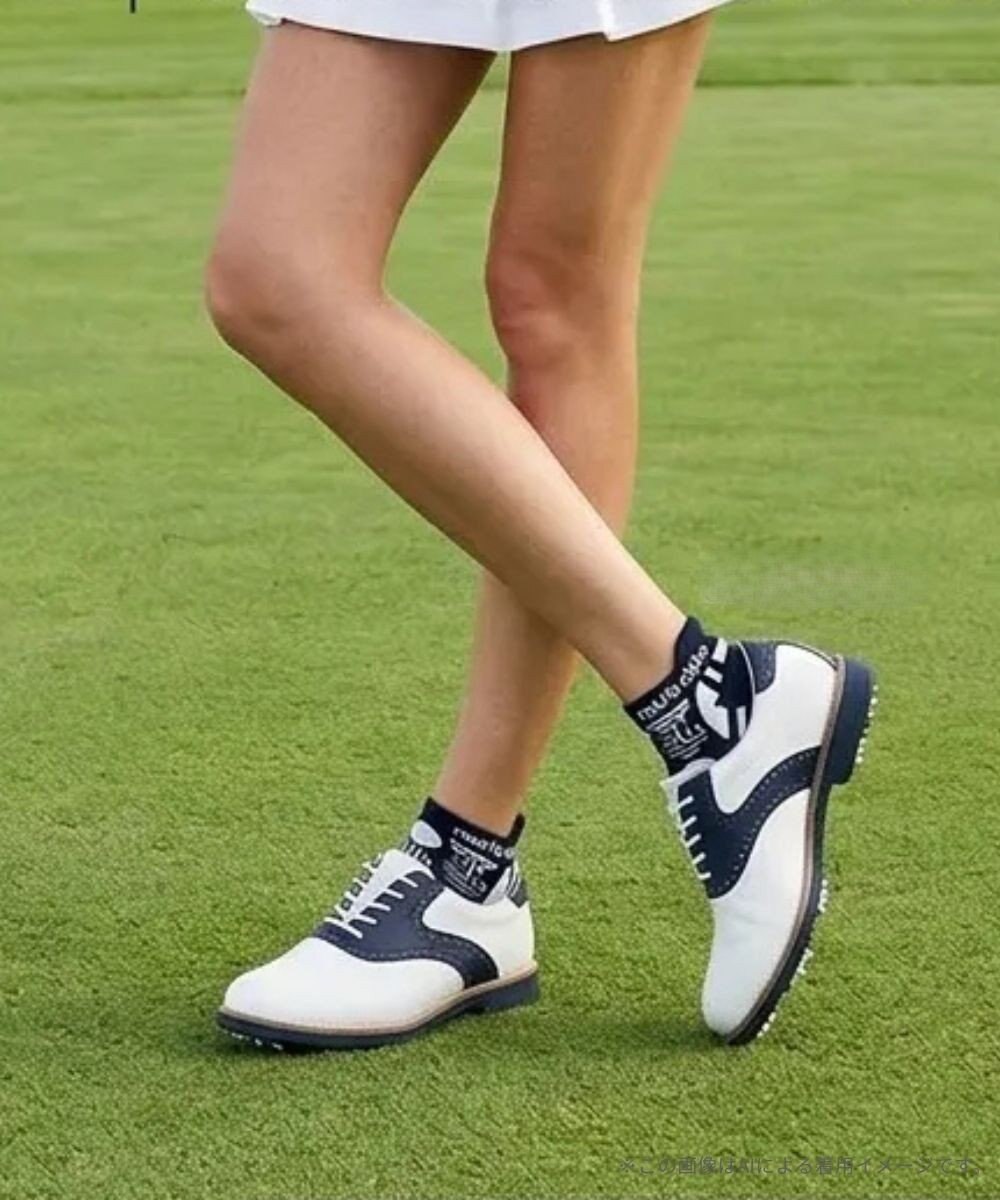 FILA GOLF／marie claire 【marie claire SPORT】 滑り止め付きパイル編みソックス 