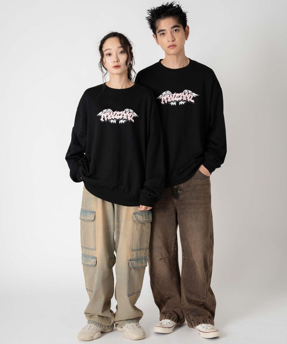 WEGO 【ユニセックス着用ITEM/SMLサイズ展開】アソートグラフィックプルオーバー（2） 