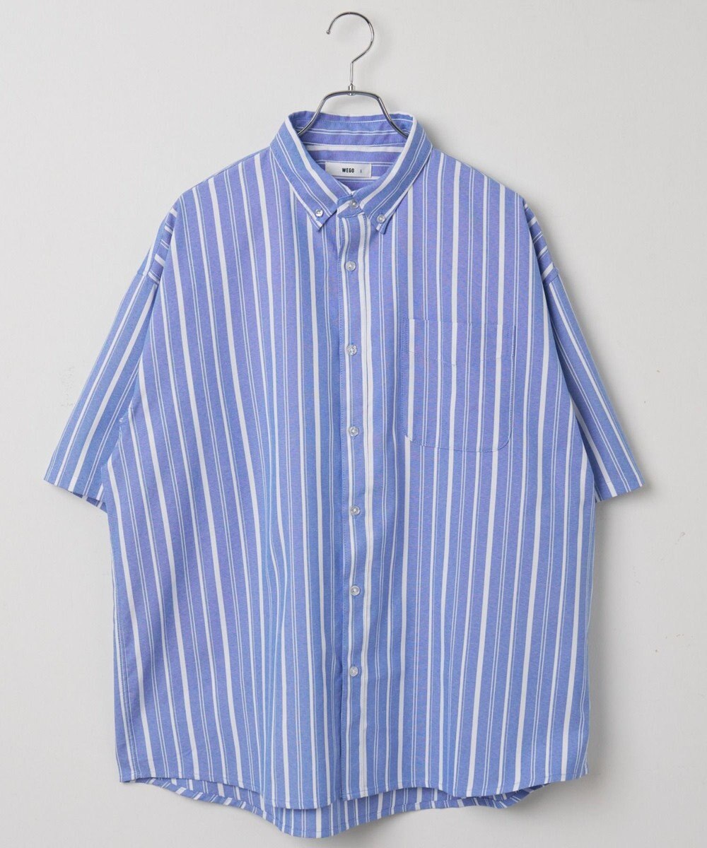 WEGO 【ユニセックス着用ITEM/シワになりにくい】イージーケアオックスフォードシャツ（S） 