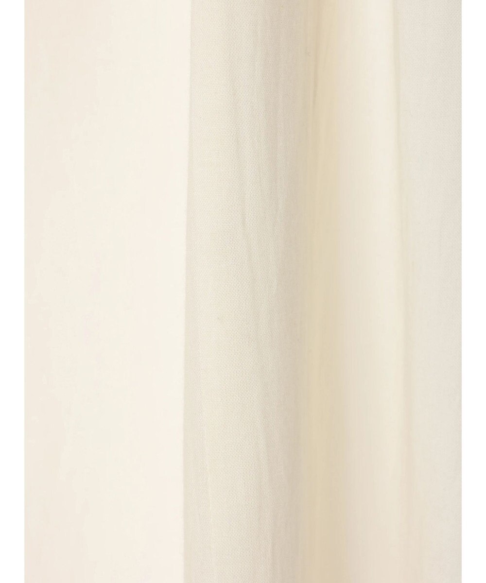 CRAFT STANDARD BOUTIQUE インド綿フリル衿ワンピース 