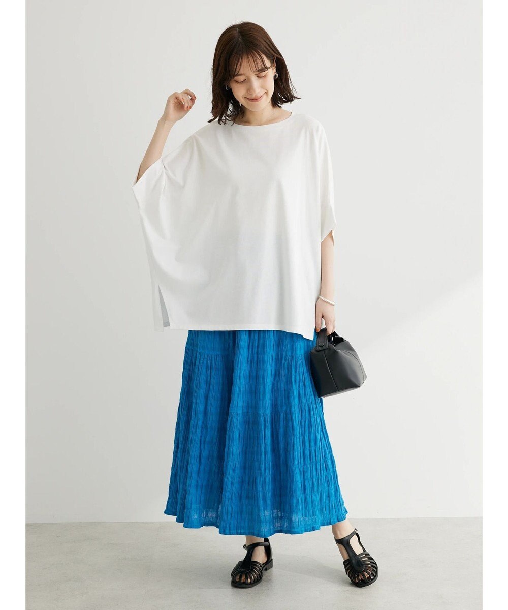 Green Parks Ｉ　段違いギャザーロングスカート 