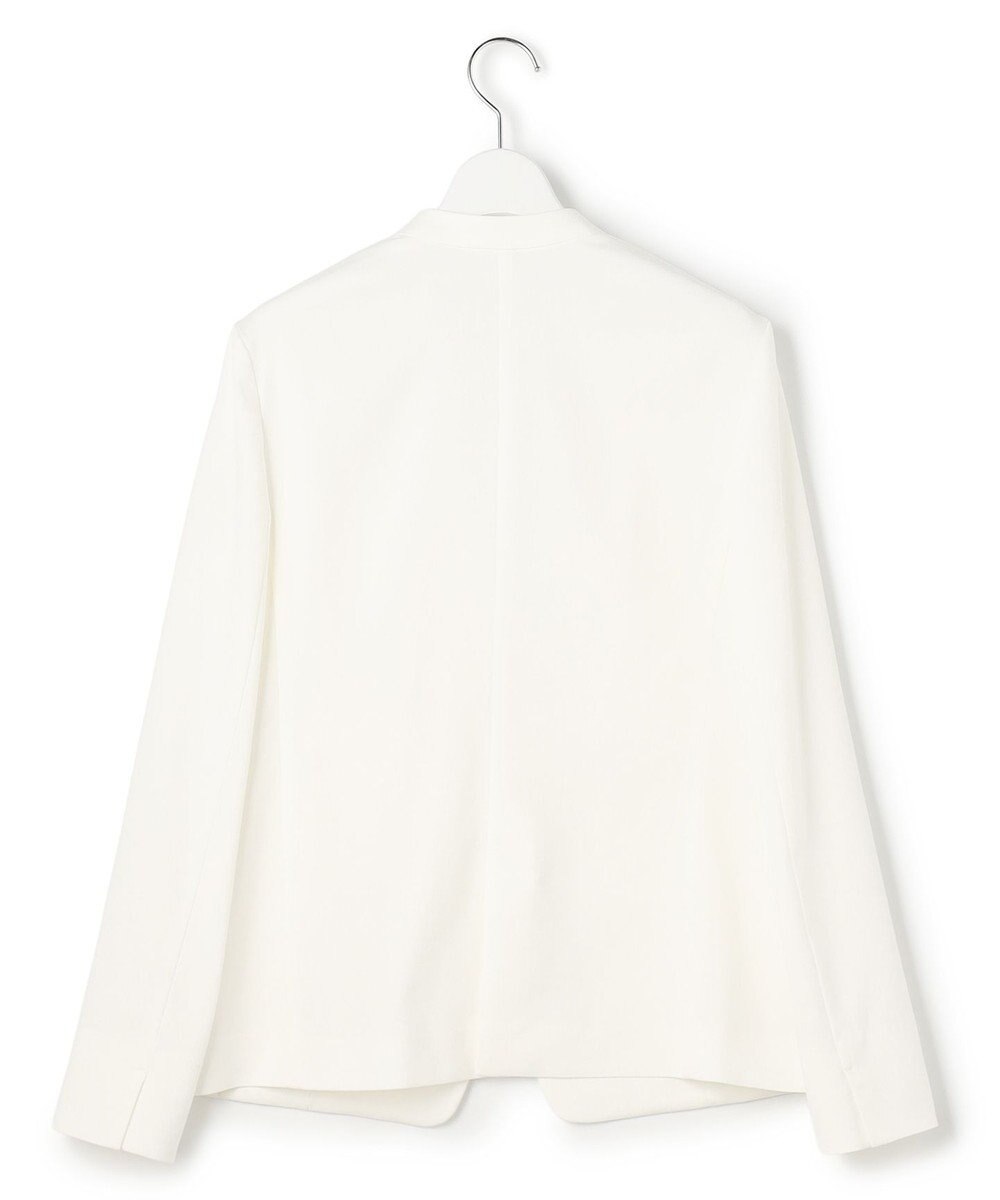 23区 【先行予約】アイアスマットストレッチ ノーカラージャケット 