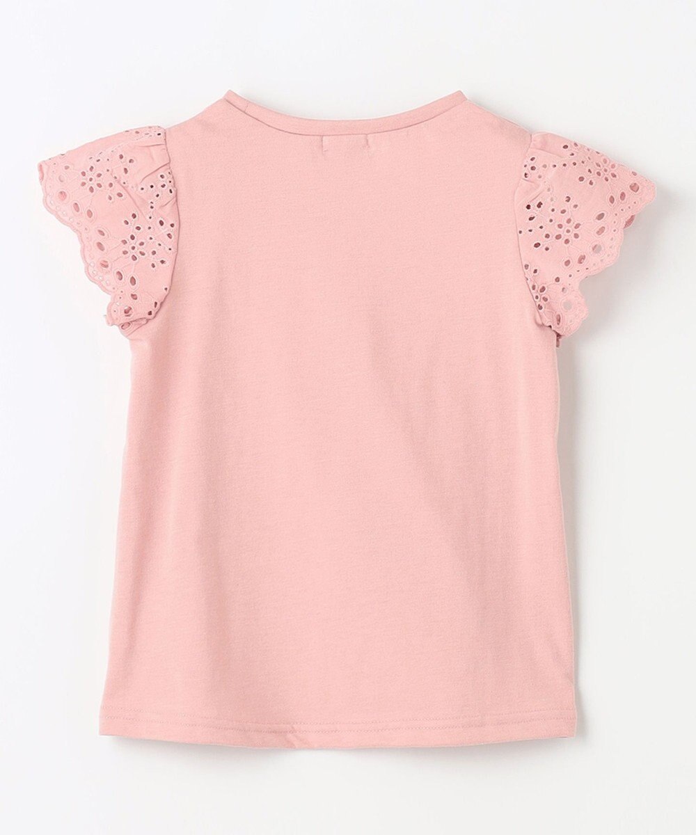 ANY KIDS フラワー スパンコール Tシャツ 