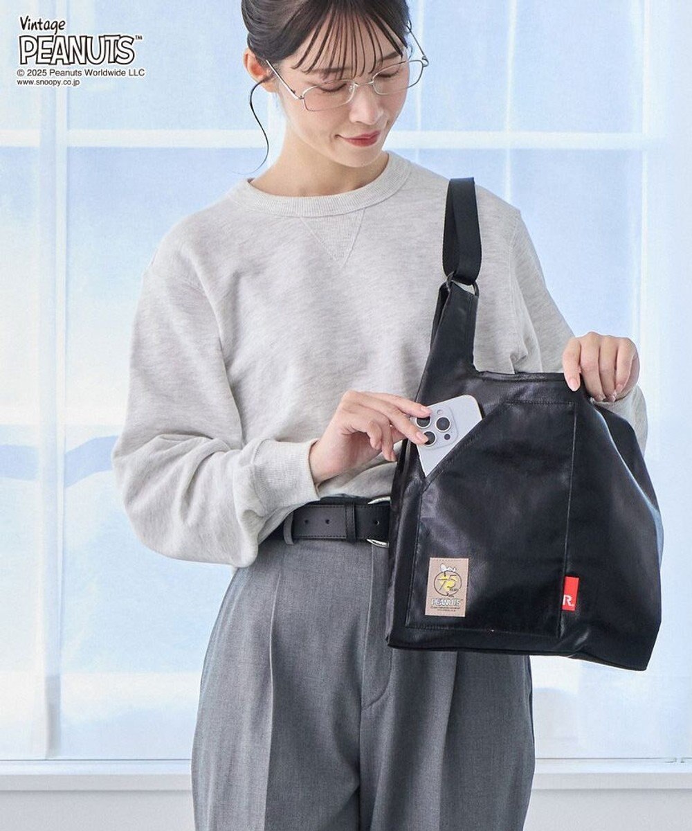 ROOTOTE 8447【スヌーピー】IP.ルーショッパー.メタリック.ピーナッツ-0Q 