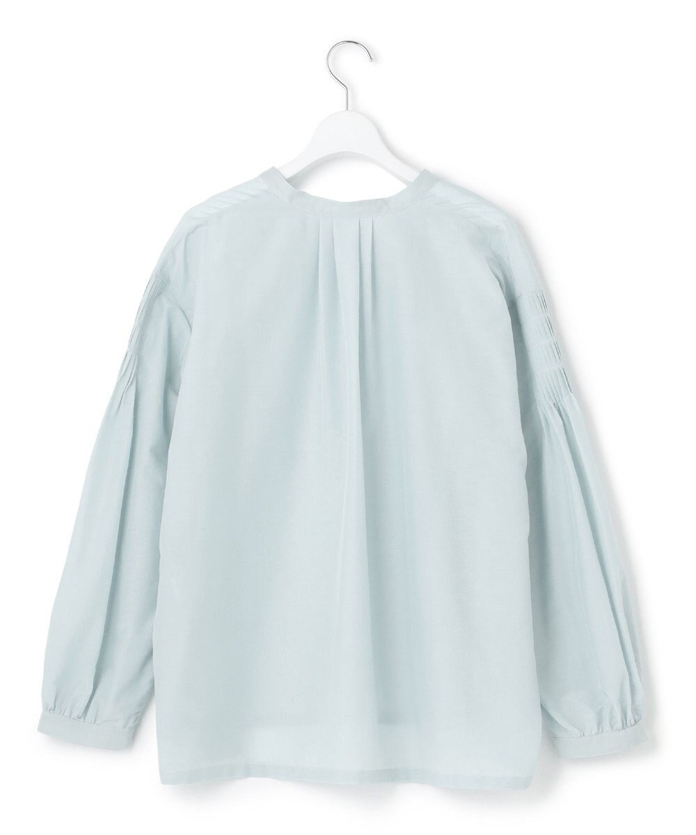 23区 【洗える】コットンシルクローン スキッパー ブラウス 