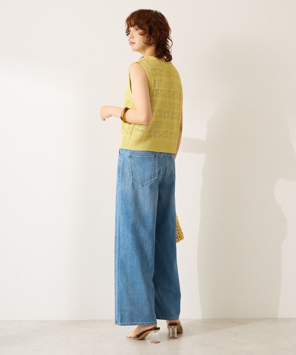 AMERICAN HOLIC 【前後2WAY】レース編みニットベスト 