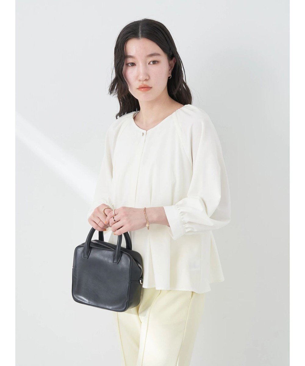 earth music&ecology ペプラムブラウス 